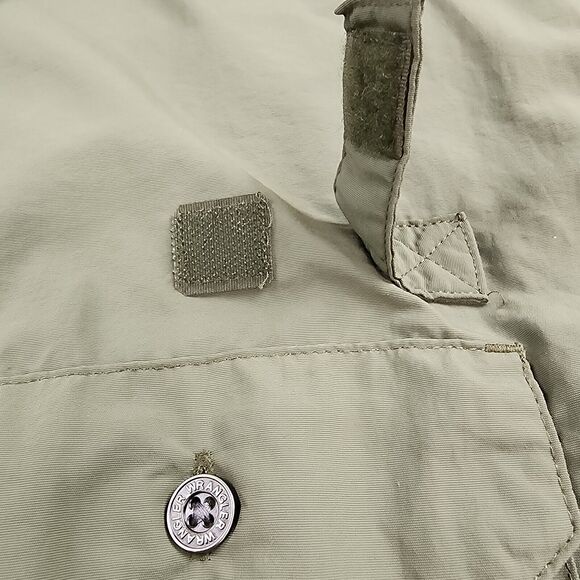 Wrangler Shirt Mens XL Green Short Sleeve Regular Fit Button Down Hiking Pockets - Picture 12 of 16